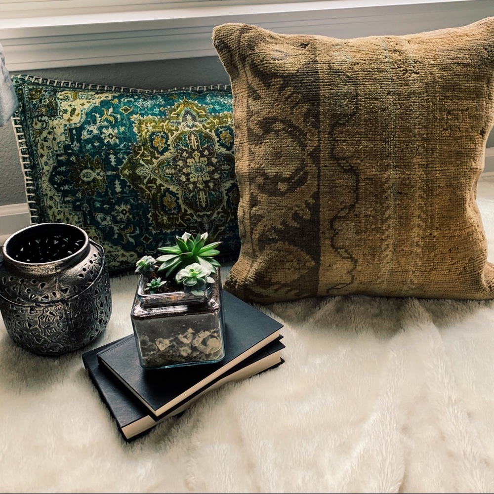 Bohemian Turkish Kilim Pillow Cover